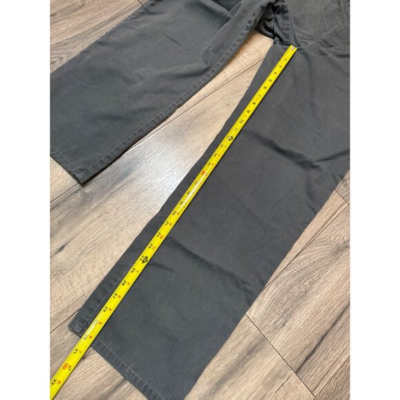 Dockers Mens Straight Fit Faded Gray Casual Chino Pants 36W X 32L Cotton Blend - Picture 8 of 12